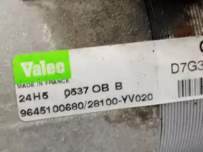 Second-hand car spare part starter motor for citroen c4 i (lc_) 1.6 hdi oem iam references 9645100680   Second-hand car spare part starter motor for citroen c4 i (lc_) 1.6 hdi oem iam references 9645100680