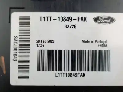 Автозапчасти б/у приборная доска за ford puma (j2k, cf7) 1.0 ecoboost mhev ссылки oem iam l1tt10849fak  