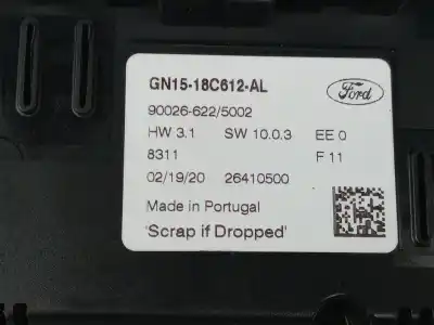 Автозапчасти б/у климат-контроль за ford puma (j2k, cf7) 1.0 ecoboost mhev ссылки oem iam gn1518c612al  