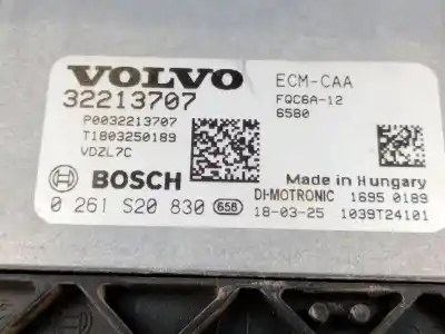Автозапчастина б/у ебу контролер двигуна для volvo xc40 (536) t3 посилання на oem iam 32213707  0261s20830 Автозапчастина б/у ебу контролер двигуна для volvo xc40 (536) t3 посилання на oem iam 32213707  0261s20830