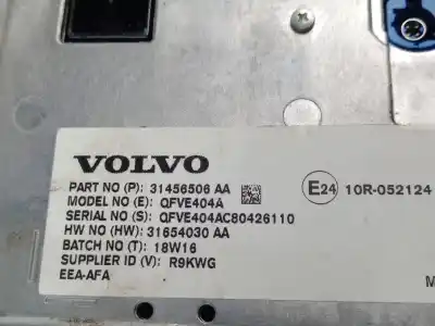 Автозапчасти б/у многофункциональный дисплей за volvo xc40 (536) t3 ссылки oem iam 31456506aa  