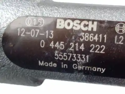 Pezzo di ricambio per auto di seconda mano rampa iniettori per opel corsa d (s07) 1.3 cdti (l08, l68) riferimenti oem iam 0445214222  55573331