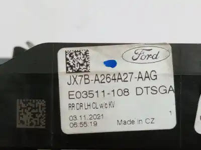 Автозапчасти б/у задняя левая наружная ручка за ford focus iv (hn) 1.0 ecoboost ссылки oem iam jx7ba264a27aag  