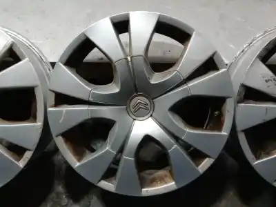 Автозапчастина б/у комплект коліс для citroen c4 picasso i monospace (ud_) 1.6 hdi посилання на oem iam 9654386380  