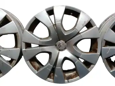 Автозапчастина б/у комплект коліс для citroen c4 picasso i monospace (ud_) 1.6 hdi посилання на oem iam 9654386380  