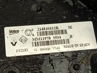 Автозапчасти б/у электрический вентилятор за renault captur ii (hf_) 1.0 tce 90 eco-g (hfm6) ссылки oem iam 214810411r  