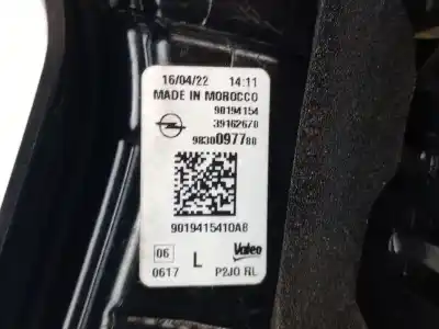 Автозапчасти б/у внутренний левый задний фонарь за opel corsa f 1.2 (68) ссылки oem iam 9830097780  
