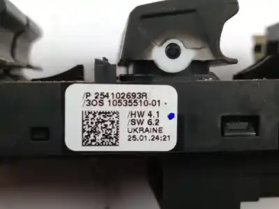 Автозапчастина б/у передні вікний вмикач для renault captur ii (hf_) 1.0 tce 90 eco-g (hfm6) посилання на oem iam 254102693r  