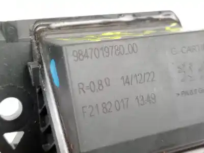 Автозапчасти б/у сопротивление нагреву за peugeot 208 ii (ub_, up_, uw_, uj_) 1.2 puretech 130 ссылки oem iam 9847019780  