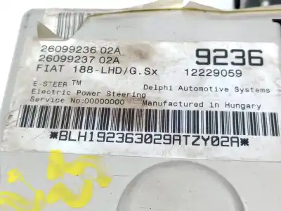 Second-hand car spare part steering column for fiat punto (188_) 1.9 ds 60 (188.031, .051, .231, .251) oem iam references 12229059  