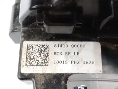 Автозапчастина б/у замок дверей заднього лівого для hyundai i20 iii (bc3, bi3) 1.0 t-gdi посилання на oem iam 81410q0000  