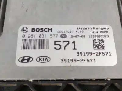 Автозапчасти б/у блок управления двигателем за hyundai tucson (tl, tle) 2.0 crdi ссылки oem iam 0281031577  391992f571