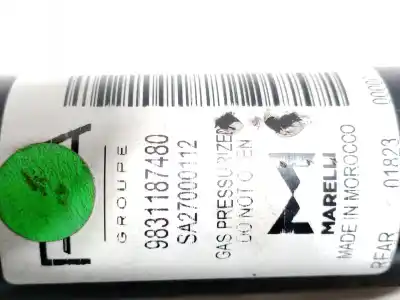 Автозапчасти б/у задний левый амортизатор за peugeot 208 ii (ub_, up_, uw_, uj_) 1.2 puretech 130 ссылки oem iam 9831187480  