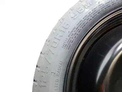 Peça sobressalente para automóvel em segunda mão estepe por renault captur luxe referências oem iam 125/70 r16 96m  4016