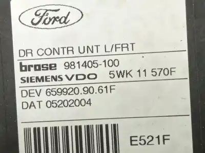 Автозапчасти б/у мотор переднего левого стекла за ford focus c-max (dm2) 2.0 tdci ссылки oem iam 981405100  