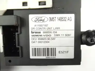 Автозапчастина б/у двиг скла задне ліво для ford focus c-max (dm2) 2.0 tdci посилання на oem iam 3m5t14b532ag  