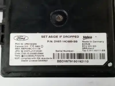 Автозапчасти б/у электронный модуль за ford kuga ii (dm2) 2.0 tdci 4x4 ссылки oem iam dv6t14c689bb  