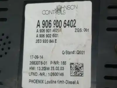 Автозапчасти б/у приборная доска за volkswagen crafter 30-50 furgón (2e_) 2.0 tdi ссылки oem iam a9069006402  