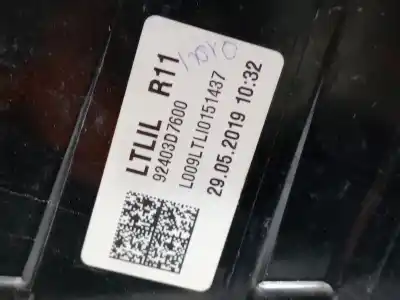 Автозапчастина б/у внутрішній лівий задній ліхар для hyundai tucson (tl, tle) 1.6 crdi посилання на oem iam 92403d7600  