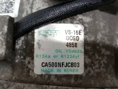 Автозапчастина б/у компресор кондиционера для hyundai tucson (tl, tle) 1.6 crdi посилання на oem iam ca500nfjcb03  
