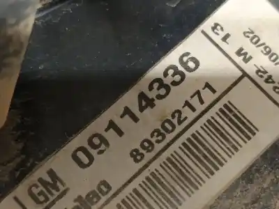 Автозапчастина б/у лівий ход ліхар для opel corsa c (x01) 1.0 (f08, f68) посилання на oem iam 09114336  