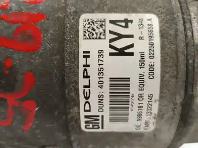 Pezzo di ricambio per auto di seconda mano compressore aria condizionata per opel corsa c (x01) 1.0 (f08, f68) riferimenti oem iam 401351739  