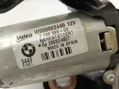 Second-hand car spare part rear windshield wiper motor for bmw 1 (e87) 118 d oem iam references 7199569-02  