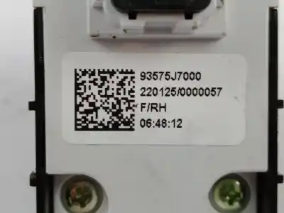 Автозапчасти б/у выключатель переднего правого окна за kia xceed (cd) 1.0 t-gdi ссылки oem iam 93575j7000  