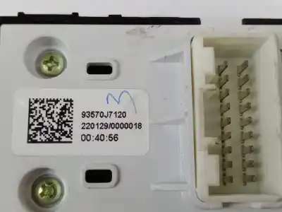 Автозапчасти б/у выключатель левого переднего окна за kia xceed (cd) 1.0 t-gdi ссылки oem iam 93570j7120  