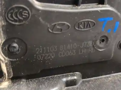 Автозапчастина б/у замок дверей заднього лівого для kia xceed (cd) 1.0 t-gdi посилання на oem iam 81410j7300  