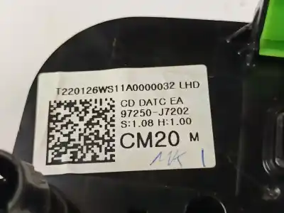 Автозапчасти б/у климат-контроль за kia xceed (cd) 1.0 t-gdi ссылки oem iam 97250j7202  