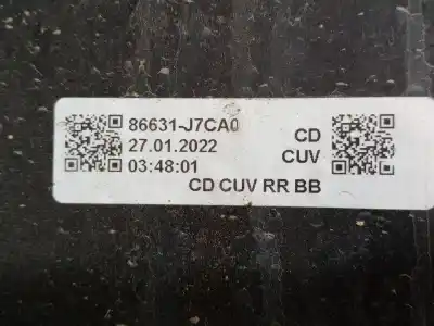 Автозапчасти б/у нижняя поперечина за kia xceed (cd) 1.0 t-gdi ссылки oem iam 86631j7ca0  