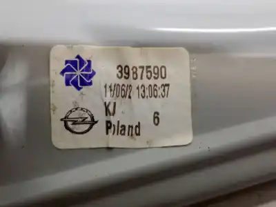 Автозапчасти б/у регулятор стекла переднего правого за opel crossland x / crossland (p17, p2qo) 1.5 (75) ссылки oem iam 39187590  