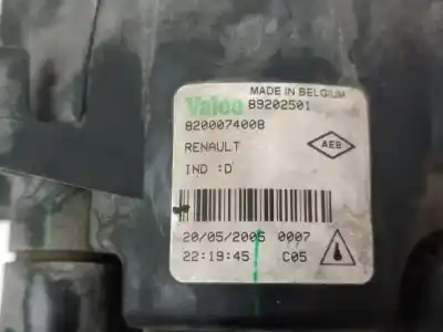 Автозапчасти б/у правая противотуманная фара за renault megane ii ranchera familiar (km0/1_) 1.9 dci (kmrg, km1g, km0g, km2c) ссылки oem iam 8200074008  