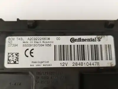 Second-hand car spare part electronic module for dacia duster (hs_) 1.2 tce 125 4x4 oem iam references 284b10447r  