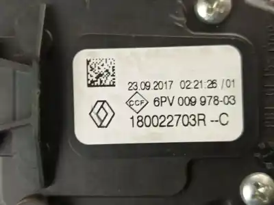 Автозапчастина б/у пotенціометр для dacia duster (hs_) 1.2 tce 125 4x4 посилання на oem iam 180022703r  