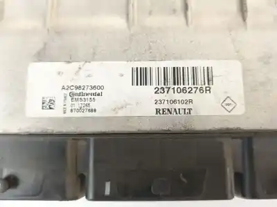 Pezzo di ricambio per auto di seconda mano centralina motore per dacia duster (hs_) 1.2 tce 125 4x4 riferimenti oem iam 237106276r  