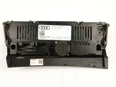 Peça sobressalente para automóvel em segunda mão comando de sofagem (chauffage / ar condicionado) por audi a5 (8t3) 2.7 tdi referências oem iam 8t1820043r  
