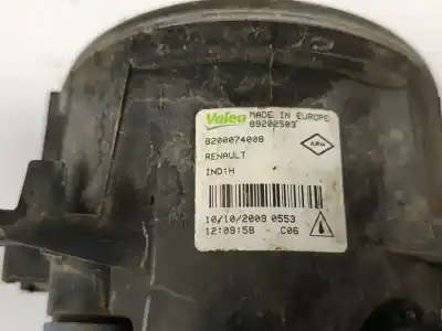 Peça sobressalente para automóvel em segunda mão farol / projetor de nevoeiro esquerdo por dacia sandero 1.5 dci referências oem iam 8200074008  