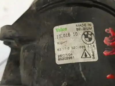 Peça sobressalente para automóvel em segunda mão farol / projetor de nevoeiro direito por bmw x5 (e53) 3.0 d referências oem iam 6920886  
