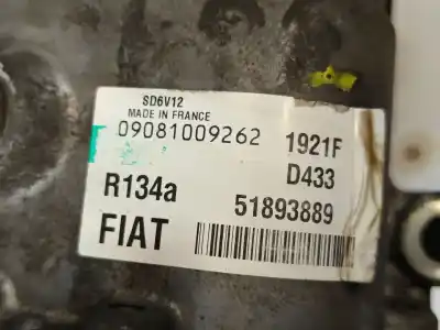 Автозапчасти б/у компрессор кондиционера воздуха за fiat fiorino monospace (225_) 1.3 jtd multijet (225bxb1a, 225bxb11) ссылки oem iam 51893889  