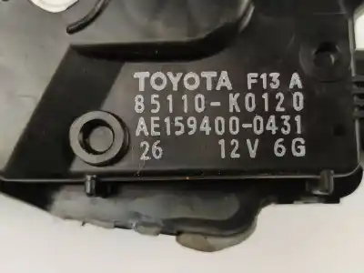 Автозапчастина б/у двигатель передніх склоочисників для toyota yaris cross (mxp_) 1.5 hybrid (mxpj10) посилання на oem iam 85110k0120  