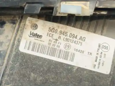 Автозапчасти б/у внутренний правый задний фонарь за volkswagen golf vii (5g1, bq1, be1, be2) 1.5 tgi ссылки oem iam 5g0945094ag  