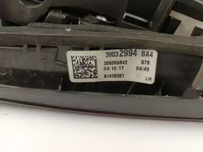 Автозапчастина б/у внутрішній лівий задній ліхар для opel astra k (b16) 1.4 turbo (68) посилання на oem iam 39032994  