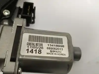 Автозапчастина б/у двигатель заднього склоочисника для opel astra k (b16) 1.4 turbo (68) посилання на oem iam 13418998  