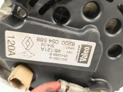 Автозапчасти б/у генератор за renault scénic i monospace (ja0/1_, fa0_) 1.9 dci (ja05, ja1f) ссылки oem iam 8200054588  