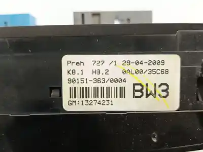 Автозапчастина б/у клімат-контроль для opel astra h (a04) 1.4 (l48) посилання на oem iam 13274231  