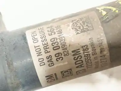 Автозапчастина б/у передній правий амортизатор для opel astra k (b16) 1.4 turbo (68) посилання на oem iam 39039564  