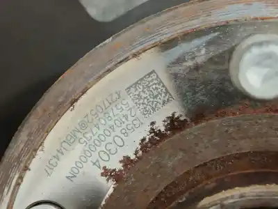 Автозапчастина б/у передній прав для opel astra k (b16) 1.4 turbo (68) посилання на oem iam 13580304  