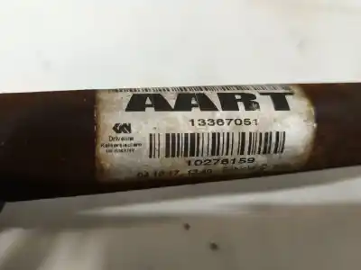 Автозапчастина б/у передня ліва трансмісія для opel astra k (b16) 1.4 turbo (68) посилання на oem iam 13367051  